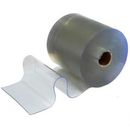 25méter Víztiszta Pvc Szalagfüggöny/hőfüggöny 20cmx0,2cm (4874)