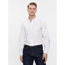 Tommy Hilfiger Ing Oxford Monotype MW0MW33797 Fehér Slim Fit