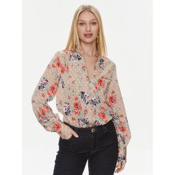 Guess Blúz Ls Rita W3BH75 WEX62 Színes Regular Fit
