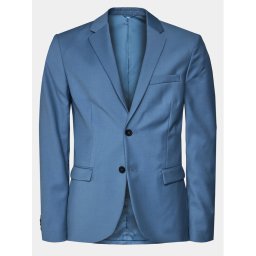 Sisley Zakó 2KI352Y89 Kék Slim Fit