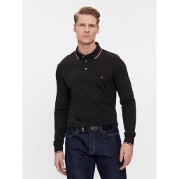 Tommy Hilfiger Pólóing 1985 MW0MW29543 Fekete Slim Fit