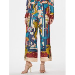 Weekend Max Mara Szövet nadrág Fano 2415131151 Színes Relaxed Fit