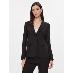 Max Mara Leisure Zakó Uva 2415041031 Fekete Regular Fit