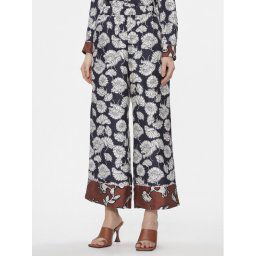 Weekend Max Mara Szövet nadrág Divo 2415131111 Sötétkék Relaxed Fit
