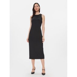 Max Mara Leisure Hétköznapi ruha Baccano 2416621027 Fekete Regular Fit