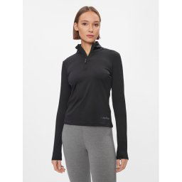 Calvin Klein Performance Technikai pulóver 00GWS4K263 Fekete Regular Fit
