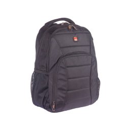 Laptoptartós 3+2 rekeszes fekete hátizsák Dernier