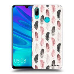 Fekete szilikon tok az alábbi mobiltelefonokra Huawei P Smart 2019 - Feather 2