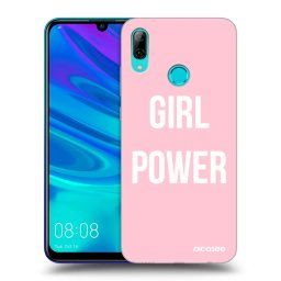 Fekete szilikon tok az alábbi mobiltelefonokra Huawei P Smart 2019 - Girl power