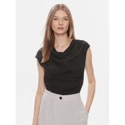 Calvin Klein Blúz K20K206281 Fekete Slim Fit