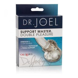 Calexotics Dr. Joel Support Master kéttagú, ágacskás péniszgyűrű és herepánt