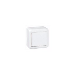 Legrand Forix IP44 falon kívüli kétpólusú kapcsoló 10 AX - 250 V~ fehér