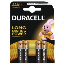 Duracell Basic Aaa Mn2400 Lr03 Mikró Elem Bl/4
