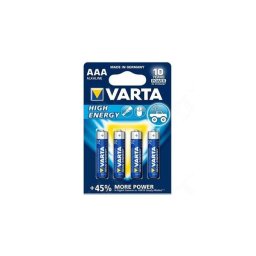 Varta Longlife Power 1,5V AAA mikroceruza elem LR03 4db/bliszter (VAR4903121414)
