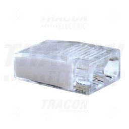 Vezetékösszekötő 2x2,5mm2, átlátszó 100db/cs RVO2,5-2