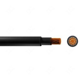 1x4mm2 fekete szolár (napelem) solar vezeték
