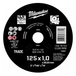 Vágókorong fémhez ECO SCS41 125x1.0 mm