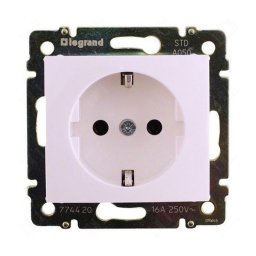 Legrand Valena 2P+F fehér csatlakozó-aljzat