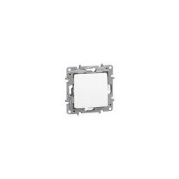 Legrand Niloé egypólusú nyomó 6A, NO-NC, fehér 764507