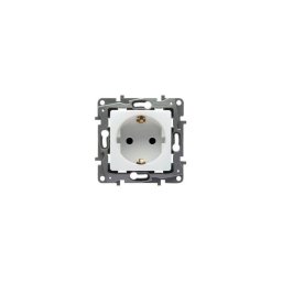 Legrand Niloé 2P+F csatlakozóaljzat (csavaros), fehér 764539