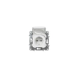Legrand Niloé 2P+F aljzat IP44 biztonsági zsaluval, fehér 764531