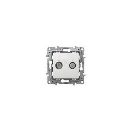 Legrand Niloé RJ11 + RJ45 Cat.5 UTP csatlakozóaljzat, fehér 764570