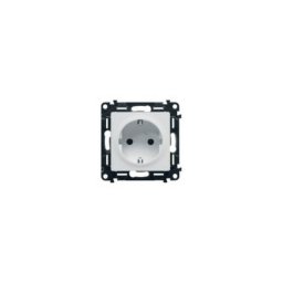 Legrand Valena Life 2P+F csatlakozóaljzat biztonsági zsaluval, rugós vezetékbekötéssel fehér 753120