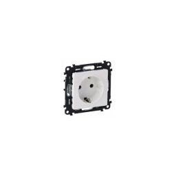 Legrand Valena Life 2P+F csatlakozóaljzat, csavaros vezetékbekötéssel fehér 753125