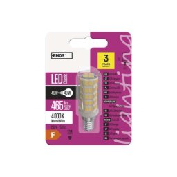Led izzó páraelszívóba Classic JC, E14, 4,5 W (40 W), 465 lm, természetes fehér ZQ9141 8592920068380