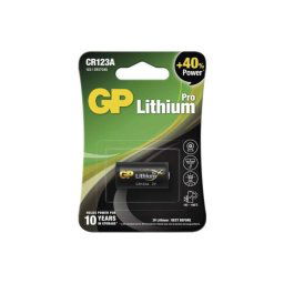 GP Lítium elem CR123A 1db/bliszter B1501 4891199001086