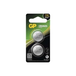 GP Lítium gombelem CR2025 2db/bliszter B15253 4891199139208