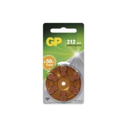 GP Gombelem hallókészülékekbe ZA312 6db/bliszter B3512 4891199005169