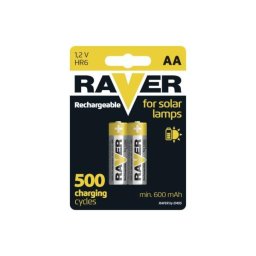 Raver NiMH akkumulátor HR6 (AA) 2db/bliszter B7426 8592920007839