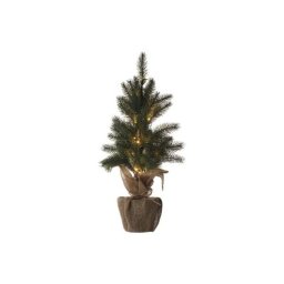 Led karácsonyfa, havas, 52 cm, 3x AA, beltéri, meleg fehér, időzítő DCTW01 8592920093443
