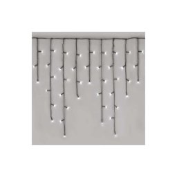Led karácsonyi jégcsapok, 3,6 m, kültéri és beltéri, hideg fehér, programokkal D4CC01 8592920095751