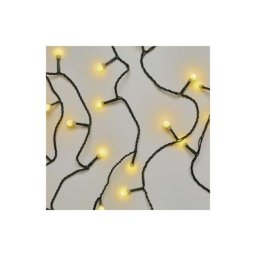 Led karácsonyi fényfüzér, cseresznye – golyók, 20 m, kültéri és beltéri, meleg fehér, időz D5AW03 8592920096017