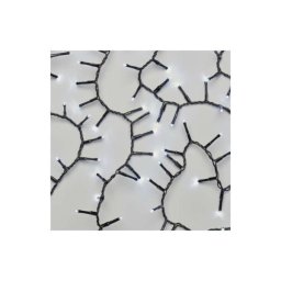 Led karácsonyi fényfüzér – süni, 6 m, kültéri és beltéri, hideg fehér, időzítő D4BC04 8592920100028
