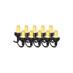 Led fényfüzér – 10× party égő, 4,5 m, kültérre és beltérre, vintage DCPV01 8592920099070