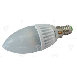 Tracon LGY5W Led E14 gyertya 5W 2700K 230V 370lm opál