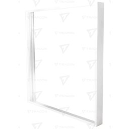 Tracon LP6060K Led panelhez LP606040-hez szerelőkeret, falon kívüli szereléshez fehér