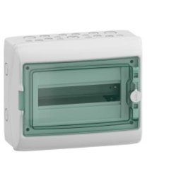 Schneider Kaedra Kiselosztó átlátszó ajtó fk. 1x12 modul szürke 12KE