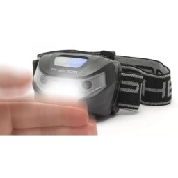 Globiz LED Fejlámpa COB LEDes LI-ion akkuval szenzoros