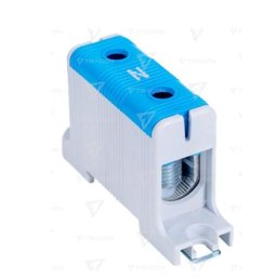 Tracon Fővezeték leágazókapocs 1P 2x6-95mm2, 800VAC, 245A kék (Al-Sn)