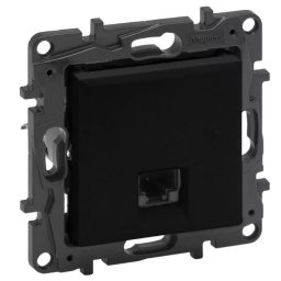 Legrand 863559 Niloé Step RJ45 Cat.5E UTP aljzat, fekete