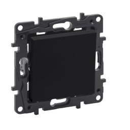 Legrand 863501 Niloé Step egypólusú kapcsoló, 10AX, fekete