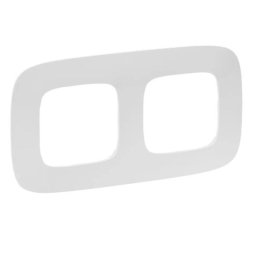 Legrand 754302 Valena Allure Kettes keret, Fehér