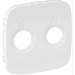 Legrand 754785 Valena Allure TV-RD aljzat burkolat, Fehér