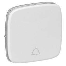 Legrand 755015 Valena Allure burkolat csengőjellel, Fehér