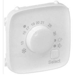 Legrand 755315 Valena Allure Elektronikus termosztát burkolat, Fehér