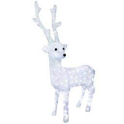 Xmas akril 200LED szarvas hidegfehér, 298056, 50x83cm, IP44
